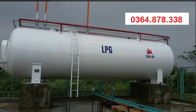 Bồn LPG 15 tấn LPG 15T240D, V: 30,37m3, WP1.8Mpa, kiểu nằm