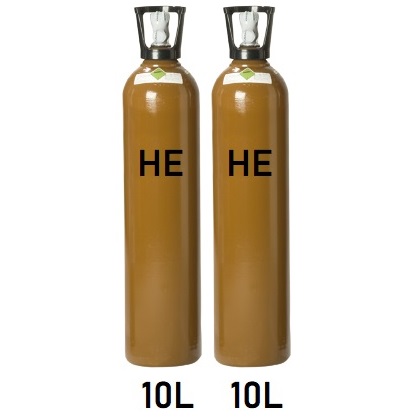 Khí Helium 4.0 purity ≥ 99.99%  chai 8-10L