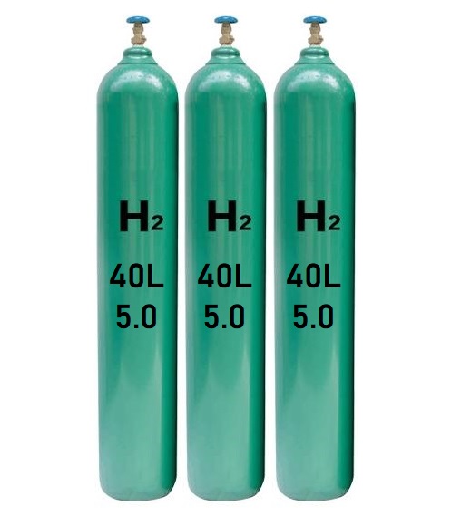 Khí Hydro (H2) 5.0 Purity ≥99,999% 40L 150bar