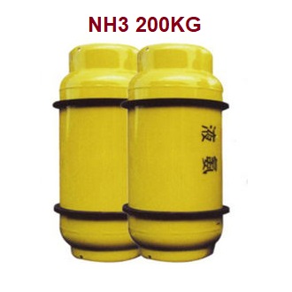 Khí Amoniac hóa lỏng (NH3) loại bình 200KG